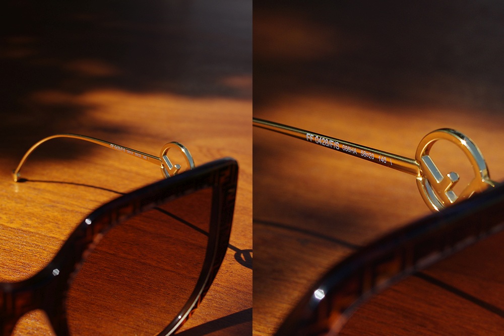 Tips how to spot fake Fendi sunglasses 